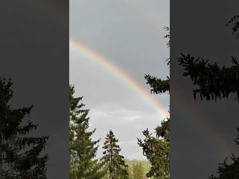 Nyt näkyy sateenkaari