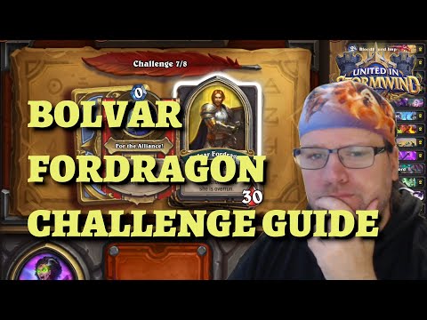 Book of Mercenaries Tamsin - Bolvar Fordragon challenge guide (Hearthstone)