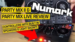 Video thumbnail for Numark Party Mix II & Party Mix Live Review - Fun Controllers for Serato & More! by Digital DJ Tips