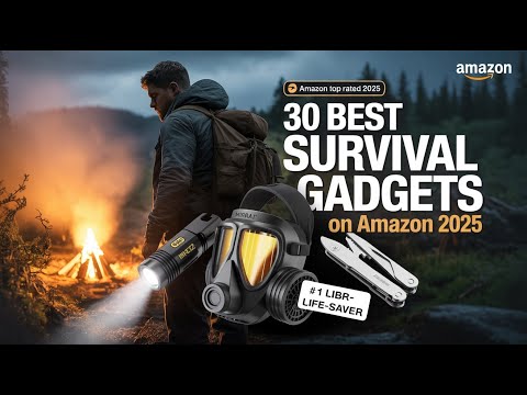 30 BEST Tactical Survival Gear on Amazon 2025 Bug Out Bag, EDC, Military, Preppers Essentials