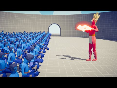 HOW MANY BOXERS TO TAKE DOWN SUPER BOXER (w/ HP) - Totally Accurate Battle Simulator TABS