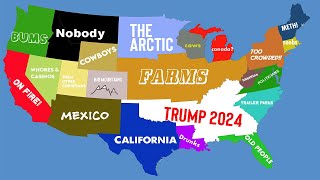 These 15 Maps Hilariously Explain the United States of America.
