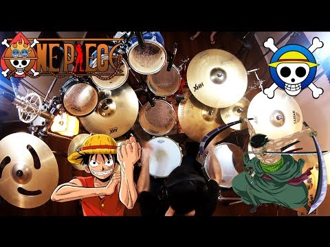 Kin | ONE PIECE 3RD OPENING | Hikari E | Drum Cover (Studio Quality)
