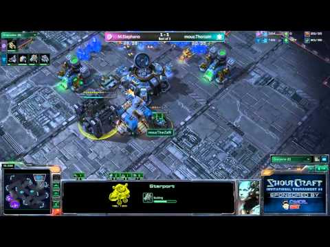 ► SHOUTcraft - SCi4 - RO8 : ThorZaIN vs Stephano G3