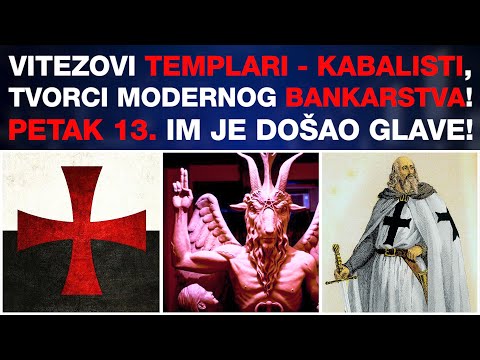 VITEZOVI TEMPLARI - ČUVARI PAPE I TVORCI MODERNOG BANKARSTVA!