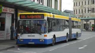 preview picture of video '[Video] Mitfahrt im Mercedes O 405 GN2 (Wagennr. 654) der Stadtwerke Solingen GmbH'