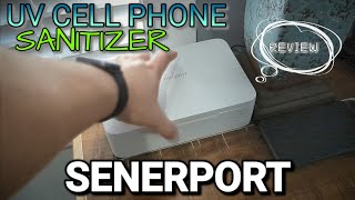 Senerport UV Cell Phone Sanitizer Box w/ Wireless Charging REVIEW