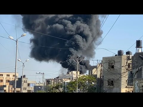 Smoke rises, gunfire rings out in Rafah deserted streets | AFP
