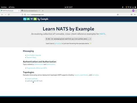 NATS by Example - Intro