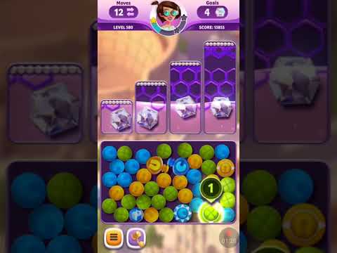 Diamond Diaries Saga Level 580 ~ HARD LEVEL ~ No Boosters