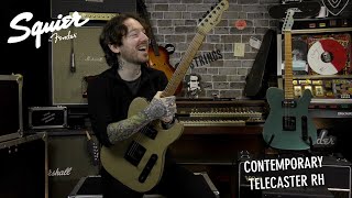 Video thumbnail for Quick Look - Squier Contemporary Telecaster RH by astringsuk