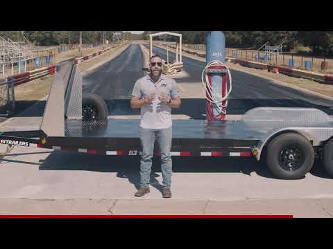 2023 PJ Trailers Steel Deck Car Hauler (CH) 18 ft. in Acampo, California - Video 1
