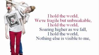 Jedward - Hold The World (Lyrics)