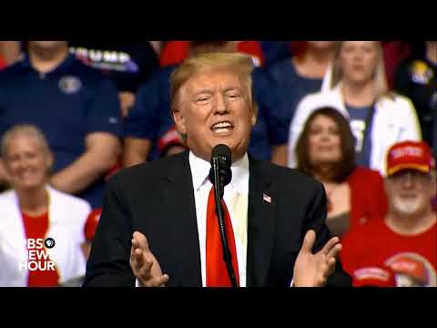 Trump doing his daily affirmation to himself like character Stuart Smalley