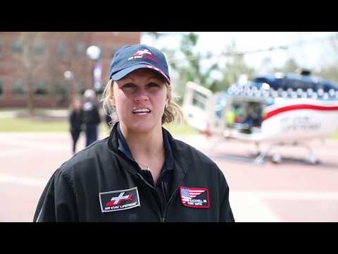 Air Evac Lifeteam visits MGA Department of Nursing