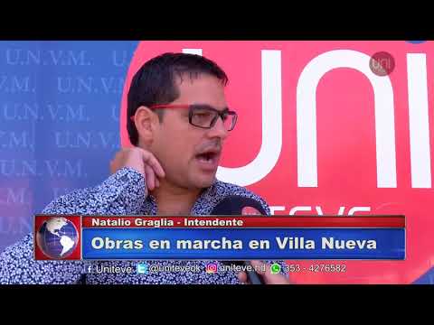 Por la obra de Circunvalación en Villa Nueva