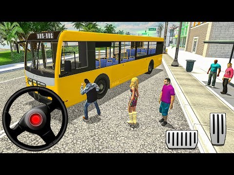 Bus Coach Simulator 2018 - Transport City Passengers - Android Gameplay