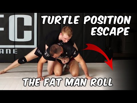 Fat Man Roll - Turtle Position Escape | Grappling Techniques