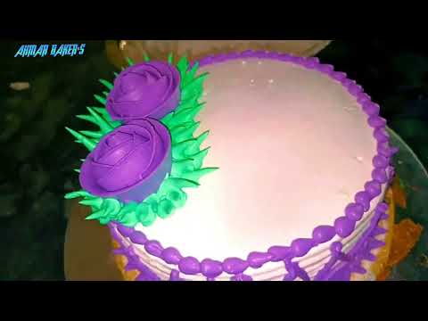 Pineapple cake with new design #ahmarbaker's#fastfood