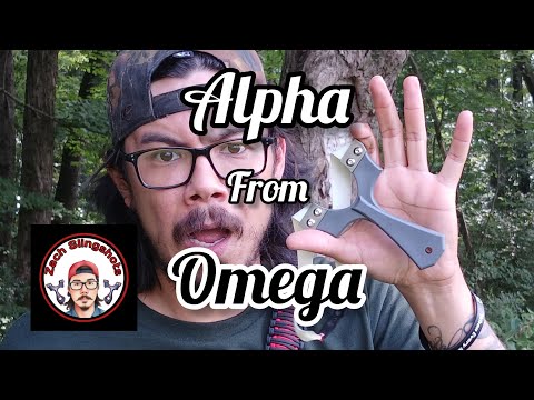 Alpha Slingshot from Omegaslings made by Leighton's Strods and Cattys #slingshots #catapults