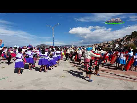 CONJUNTO JUVENTUD TARKADA DEL BARRIO 2 DE MAYO - CARNAVALES PUNO 2024 (CERRO DE HUAJSAPATA)