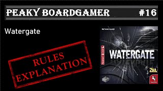 Watergate - How to play Video - Επεξήγηση κανόνων του παιχνιδιού στα Ελληνικά