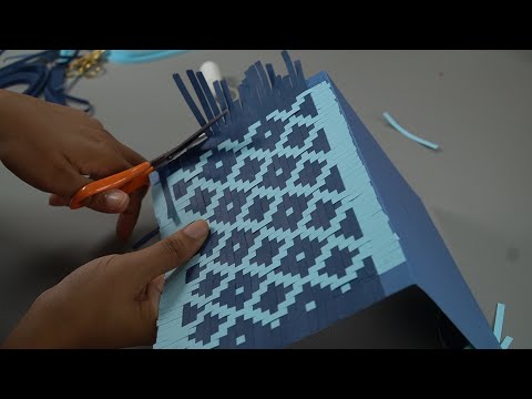 How to Make Paper Weaving Cards Tutorial | Paper Craft Ideas