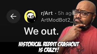 These Reddit Mods CRASHED OUT in the r/Art Subreddit