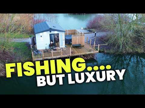 Carp Fishing From A Cabin! - Luxury Carp Fishing At Coole Acres Fishery!