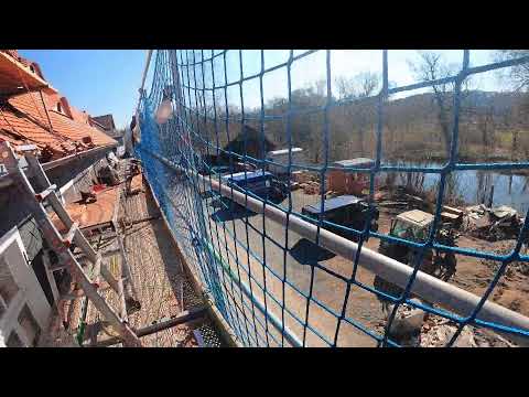 Fledermausgauben in Biber decken - Biberschwanz Ochsenauge - Teil 14