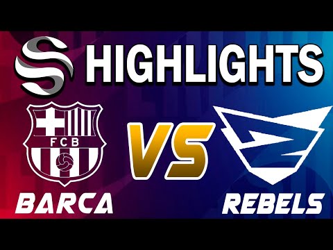 BARCELONA VS REBELS GAMING HIGHLIGHTS - LEAGUE OF LEGENDS - SUPERLIGA - JORNADA 7