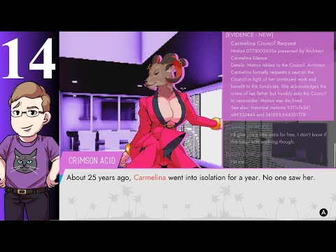 Let's Play Paradise Killer (Blind) Part 14 - Crimson Acid's Motives For Everyone