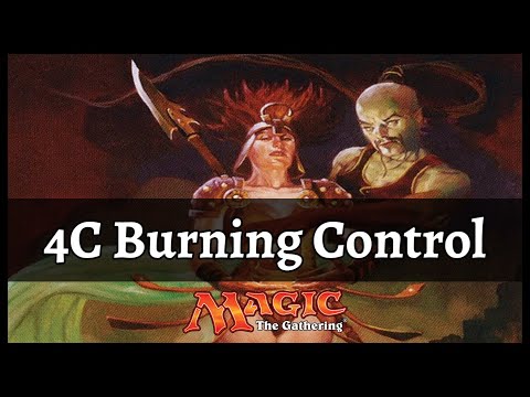 4C Burning Control | Premodern | MTG Forge Gameplay