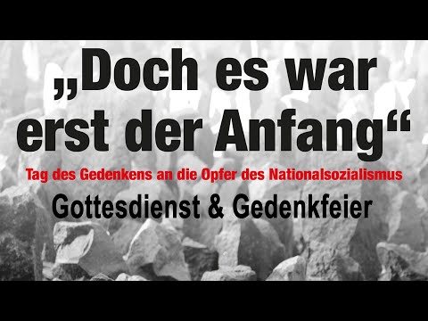 27.01.2022 - Gedenkfeier der Stadt Marl an die Opfer des Nationalsozialismus.