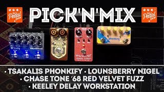 Video thumbnail for Tsakalis Phonkify, Chase Tone ’68 Red Velvet, Lounsberry Nigel, Keeley Delay Workstation by That Pedal Show
