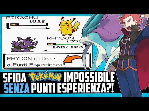 Puoi FINIRE POKÉMON Cristallo SENZA PUNTI ESPERIENZA? - Pokémon Challenge