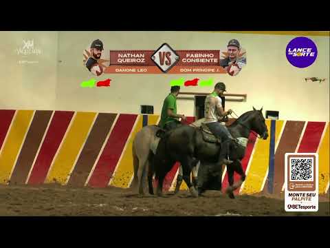 Nathan Queiroz x Fabinho Capa Consciente - Melhores Momentos -  X1 Vaquejada Brasil / Serrinha-BA