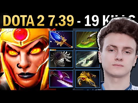 Legion Commander Gameplay Miracle with 19 Kills and Halberg - Dota 2 7.39