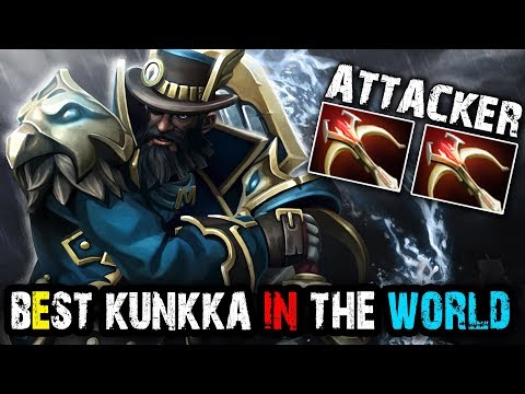 This is Why Attacker is The Best [Kunkka] in The World | Dota 2 Highlight