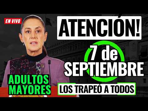 😱¡NADIE LO ESPERABA!❗PENSION ADULTOS MAYORES ¡CLAUDIA RESPONDE CON ESTE REPORTE!🔥TRAPEÓ A TODOS