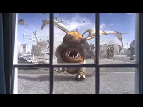 CGI 3D Animated Spot HD   Flying Monster  by   Dvein   Blacklist