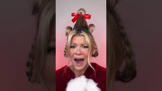 Cindy Lou Who meets the grinch! | SYDNEY MORGAN | #shorts #youtubeshorts