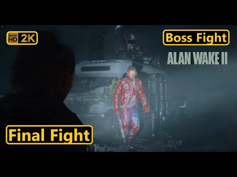 Mr. Scratch Final Boss Fight - Alan Wake 2