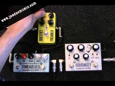 JDM Pedals Updates - Humdinger, Tonemaster, Cascade Tremolo