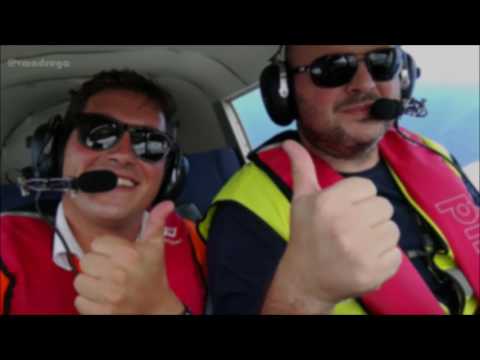 Flight between Madeira and Porto Santo on Piper CS-AIC