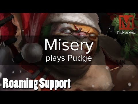 Misery (6377 MMR) plays Pudge Roaming (4-2-19) Full-game