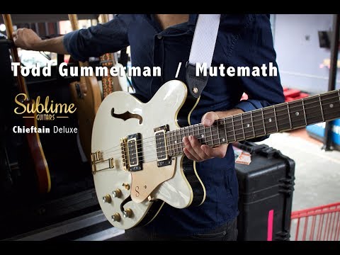 Thumbnail for Sublime Guitars on the road with Todd Gummerman / Mutemath by Todd Gummerman