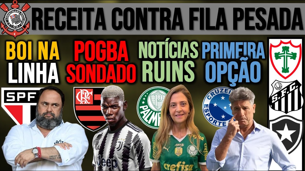 MARINAKIS A PERIGO NO SP? FLA SONDA POGBA! LEILA ATUALIZA REFORÇOS! FOCO DO TIMÃO! GAÚCHO NO ZÊRO E+