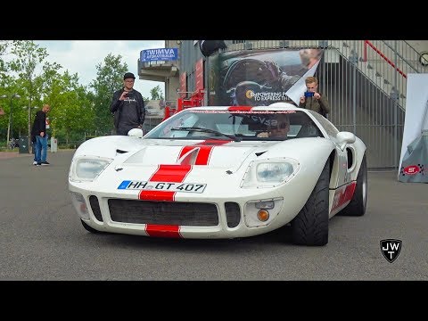 INSANE Rare Classic Ford GT 40! Start-Up, Acceleration & More SOUNDS!