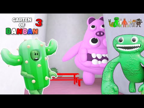 ENFERMÉ DANS LE JARDIN DES BANBAN ... (Garten of Banban 3 Obby !) ROBLOX